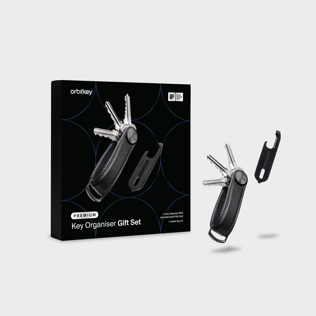 Key Organizer Pro + Multi-Tool v2 Set – Orbitkey