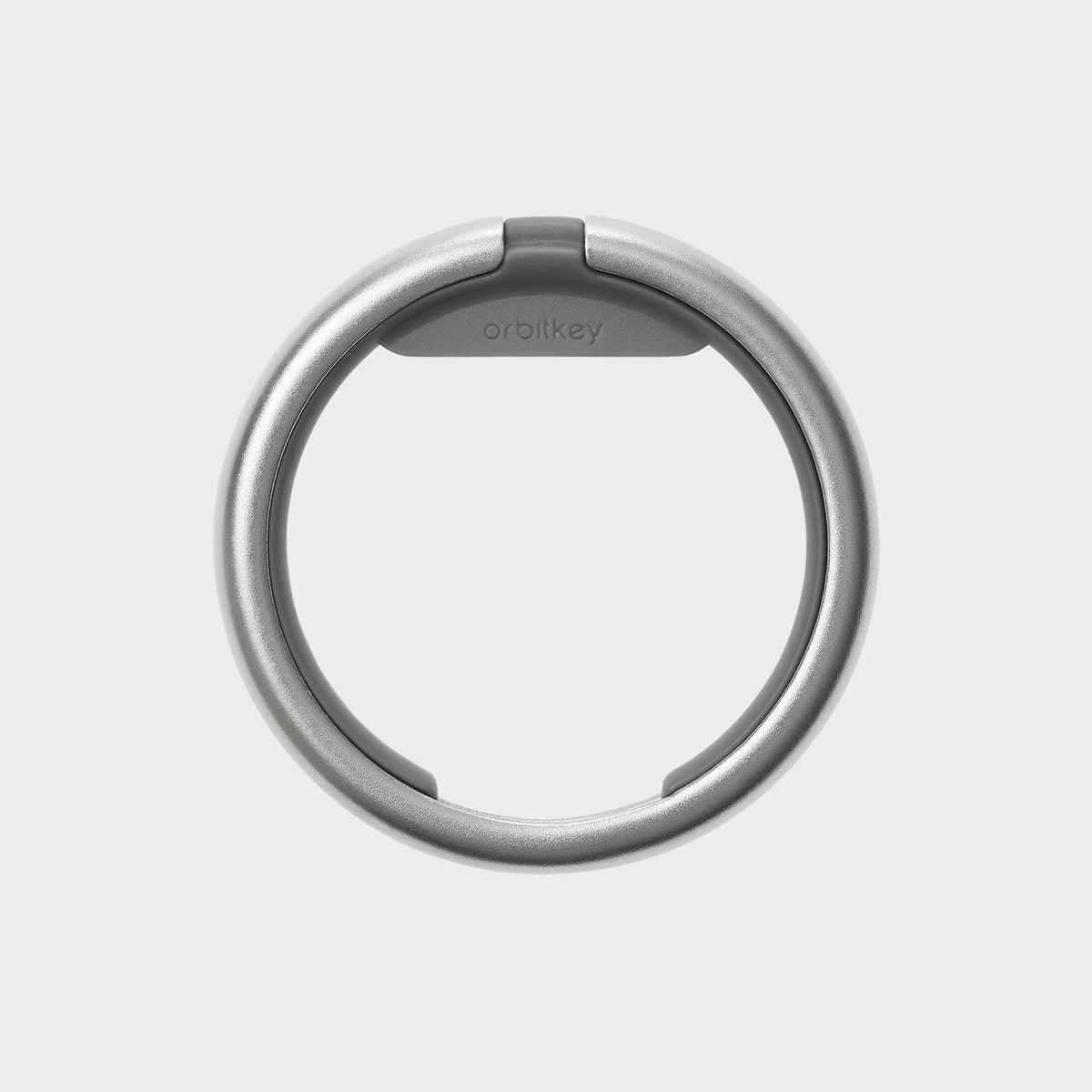 Big Stainless Steel Split Key Ring Keychain Keyring Hoop Ring Loop