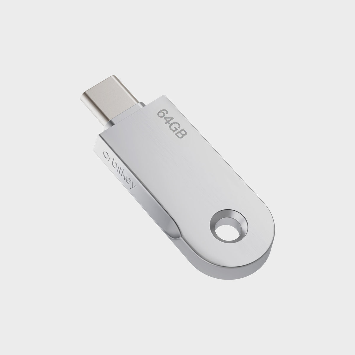 Loop Keychain for custom printed usb drives.
