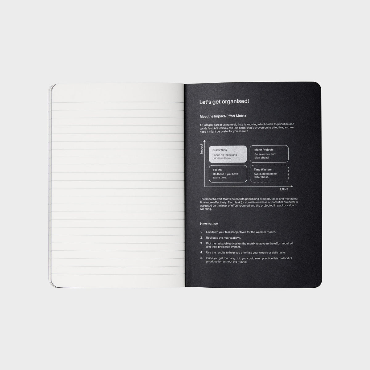 Notebook A5 - 3 Pack – Orbitkey