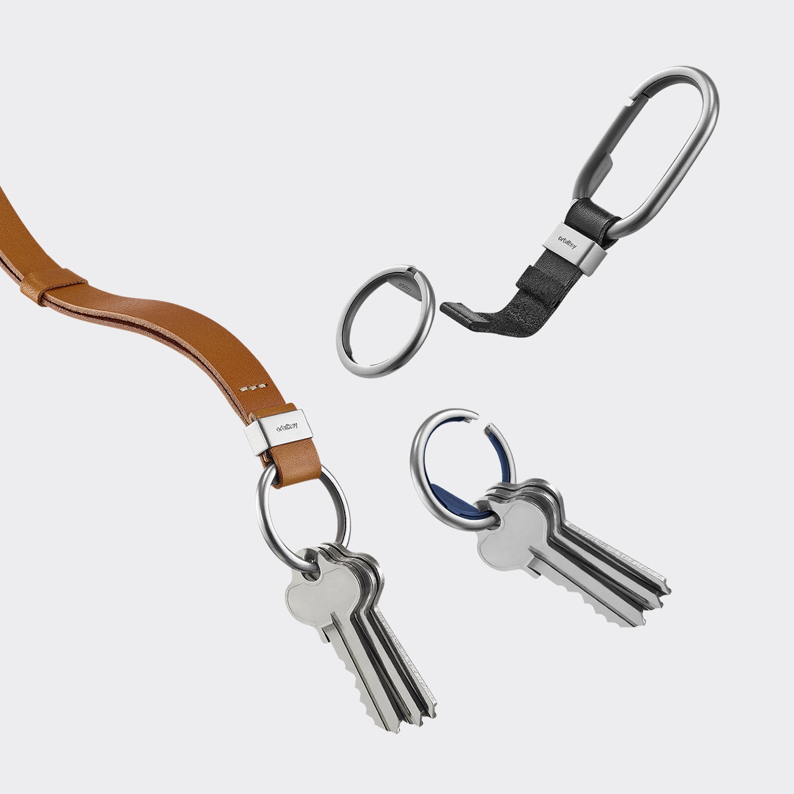 Keybooard Key Ring The Keyring, Reinvented. – Orbitkey