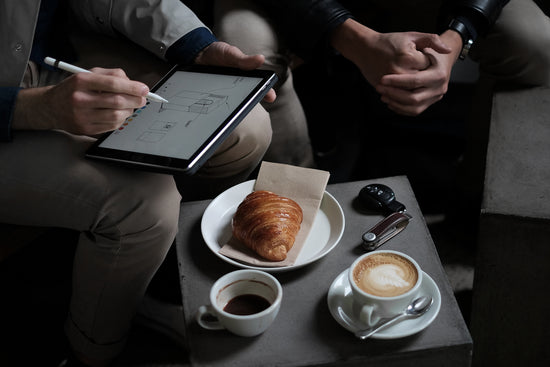 A discussion about coffee.