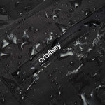 black|Waterproof zip pocket