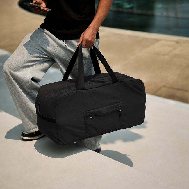 foldable travel luggage carry-on shoulder duffle bag lightweight sport tote Orbitkey