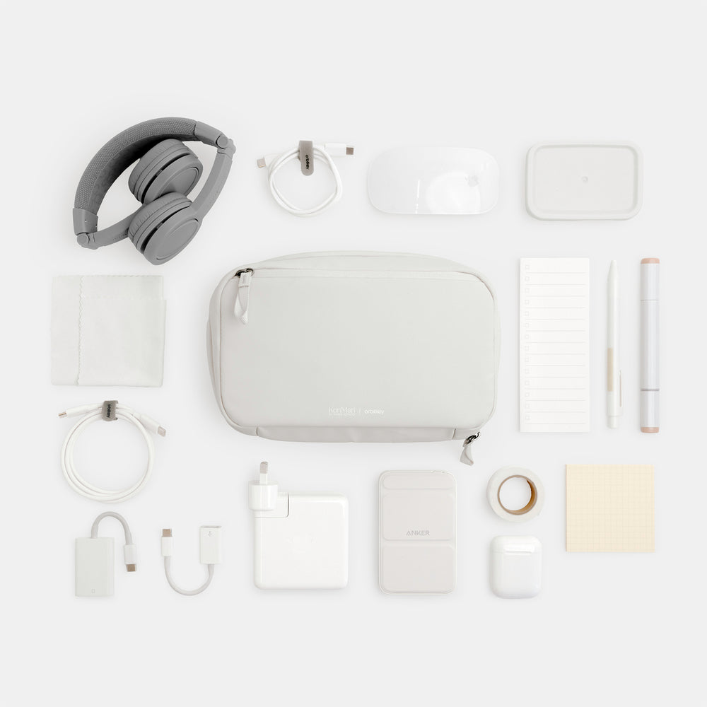 KonMari | Orbitkey 2-in-1 Tech Accessory Pouch