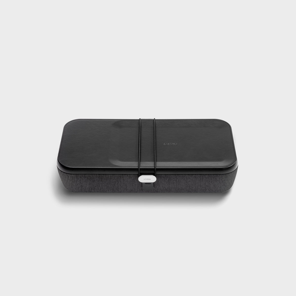 Orbitkey Nest v2 Portable Desk Organizer with Wireless Charging – Black