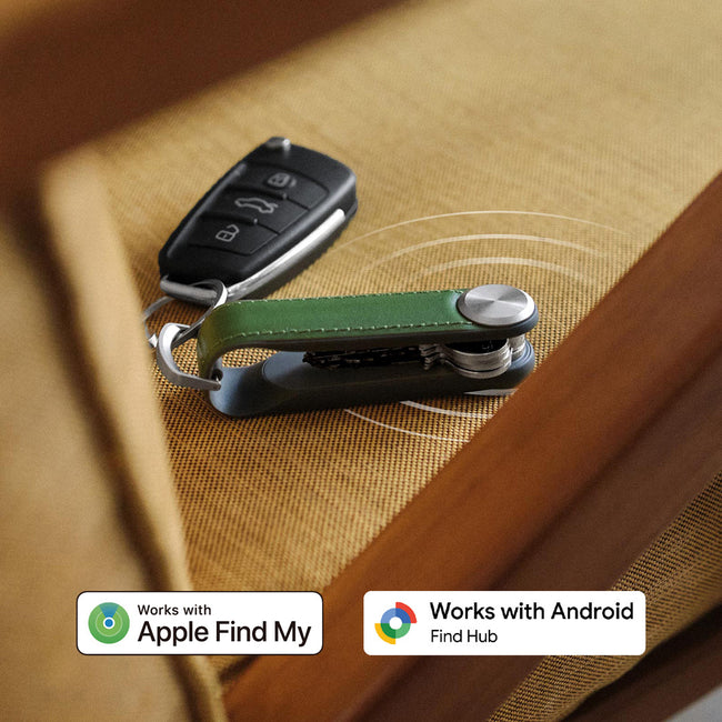Key Organizer Tracker Leather