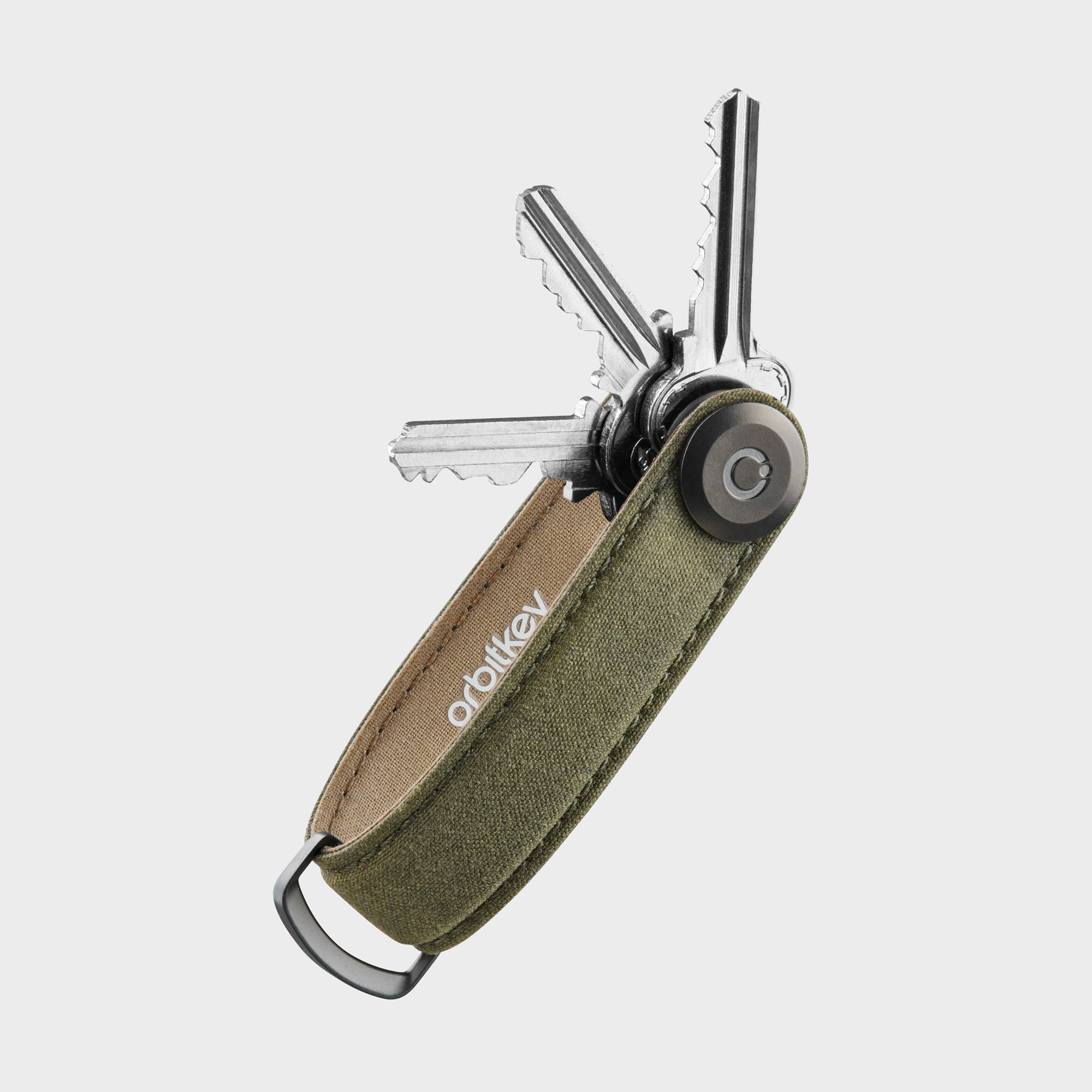 小物 Orbitkey KEY ORGANISER + TRACKER + clip key-organizer-orbit-key-rustic