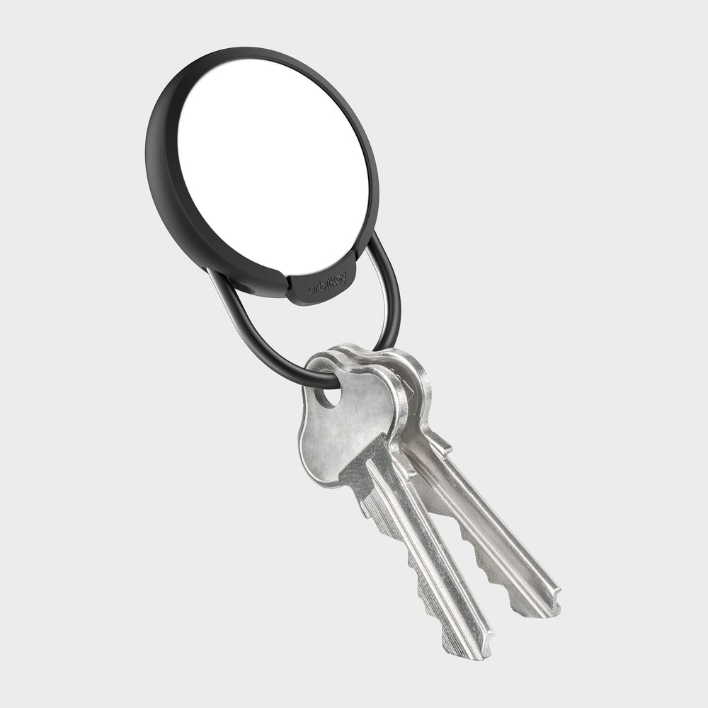 Genuine Leather Air Tag Key Chain | Access Accessories Black