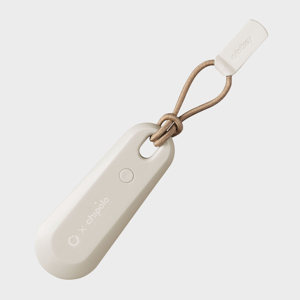 Orbitkey x Chipolo Bluetooth Tracker v2 - Stone