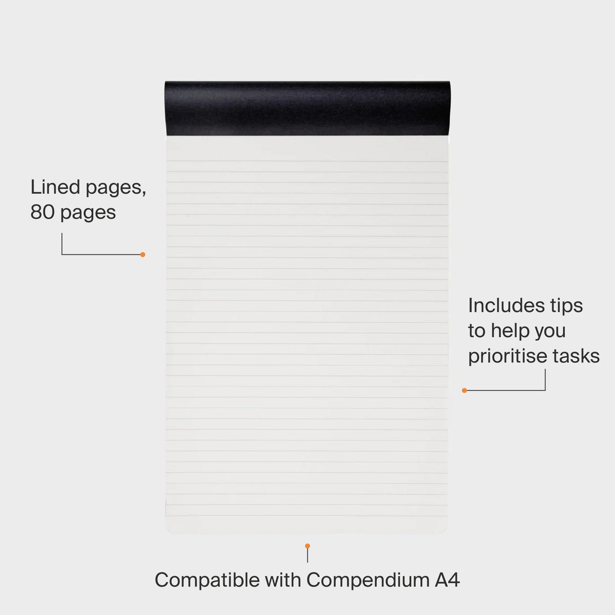 Notepad A4 - 3 Pack – Orbitkey