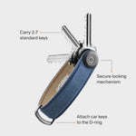 Key Organizer Waxed Canvas