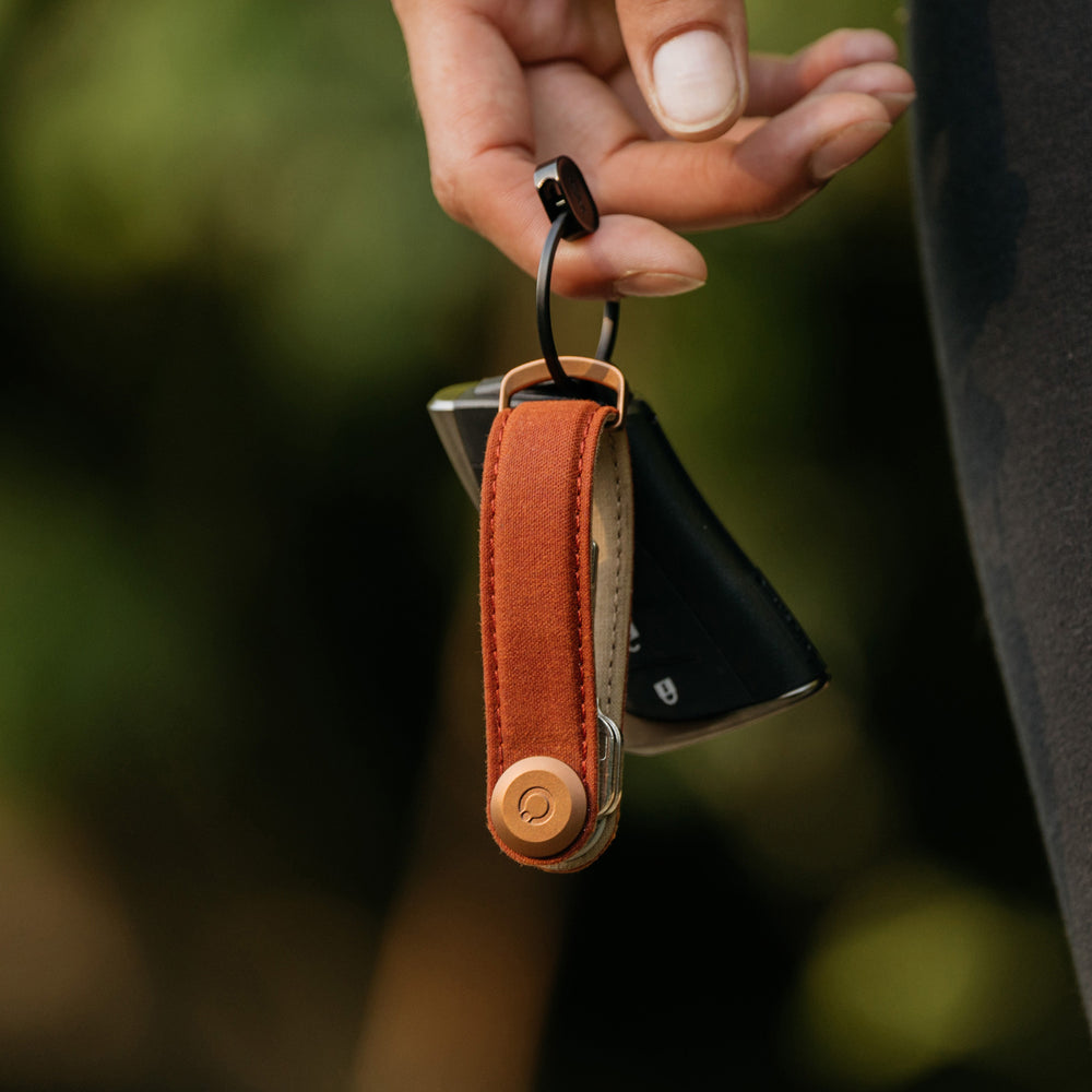 Orbitkey Waxed Canvas Key Organizer — Tools and Toys